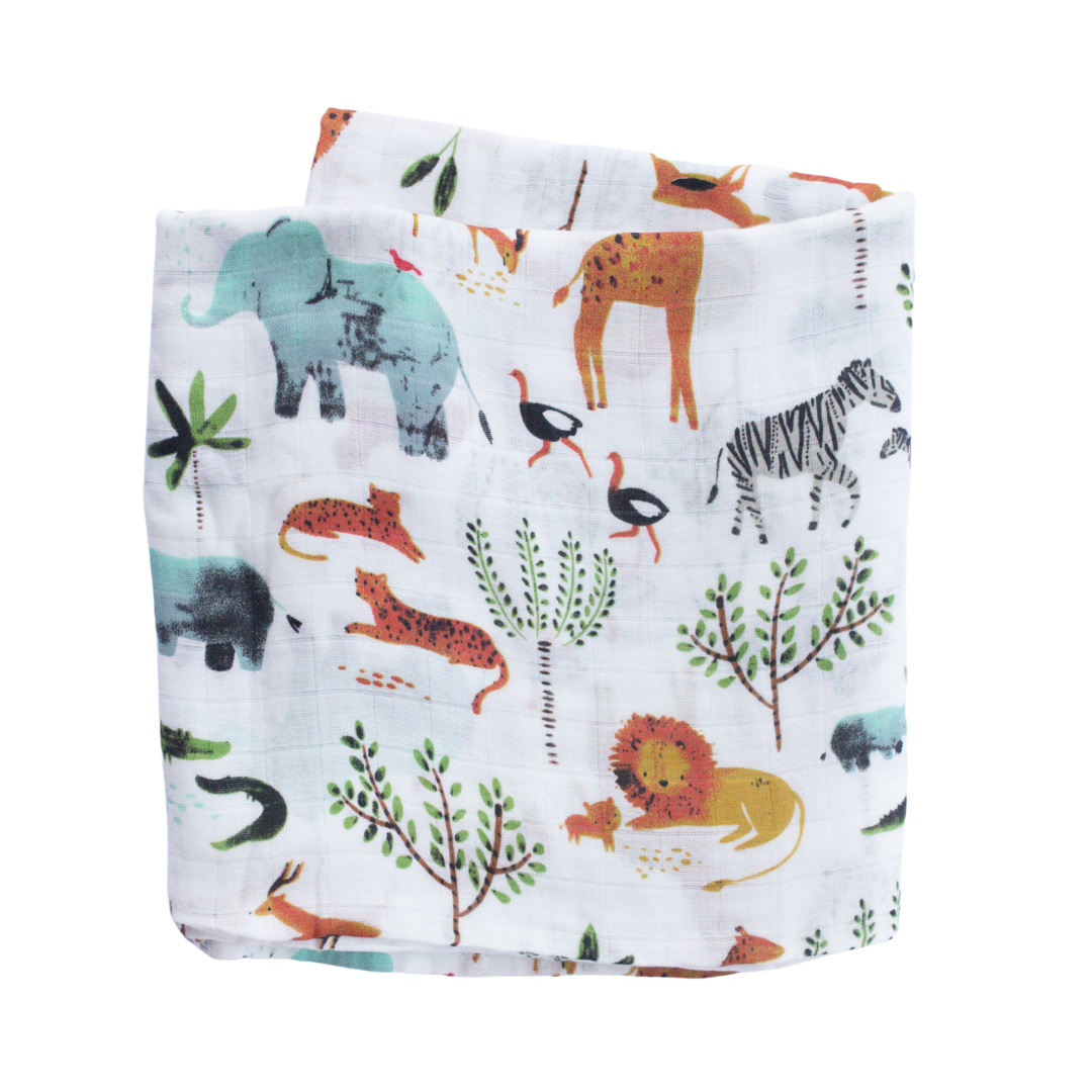 BAMBOO MUSLIN BLANKET OVERSIZED // INTO THE WILD