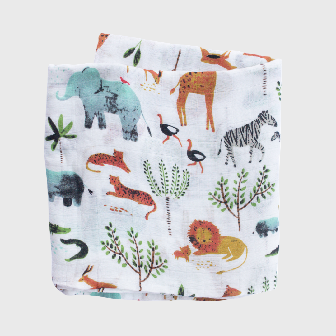 BAMBOO MUSLIN BLANKET OVERSIZED // INTO THE WILD