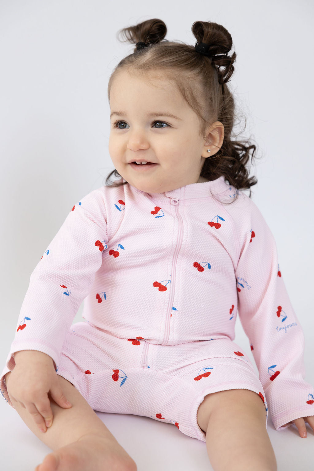 אוברול בגד ים מבד וופל // FRENCH CHERRIES