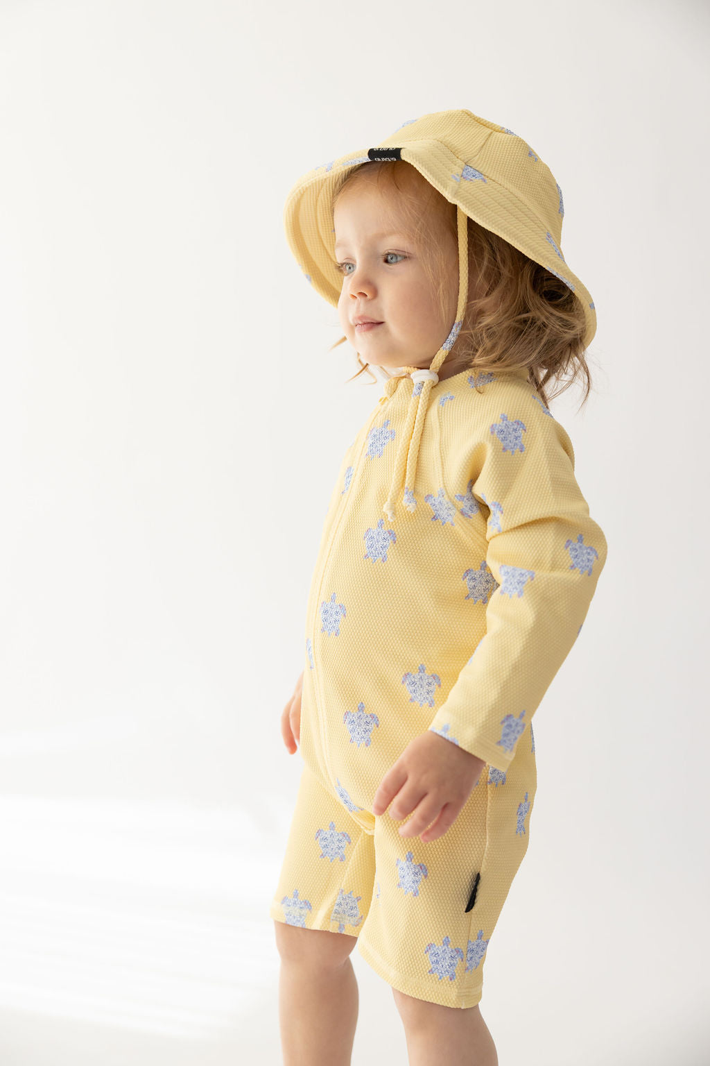 אוברול בגד ים מבד וופל // SUNNY TURTLE