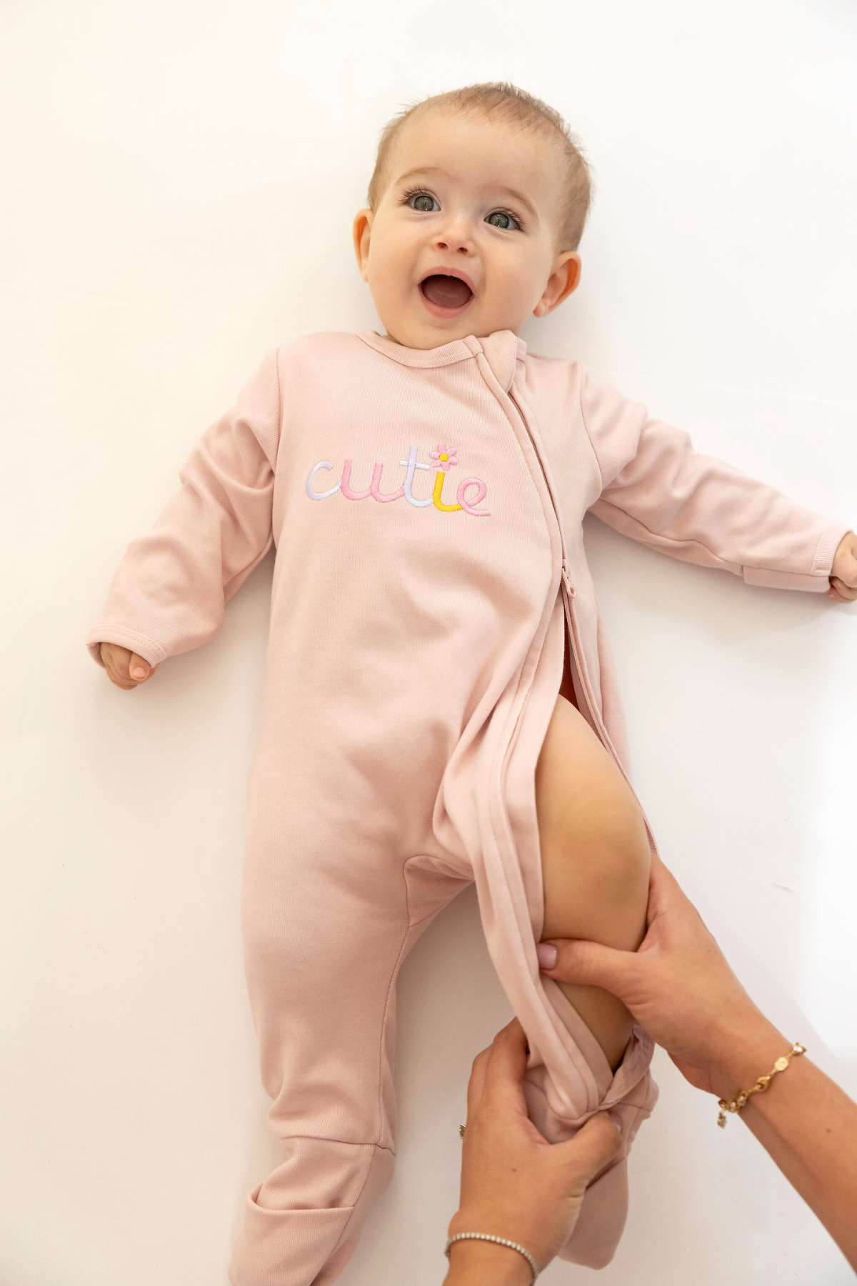 אוברול רוכסן דו כיווני מבד פוטר // CUTIE