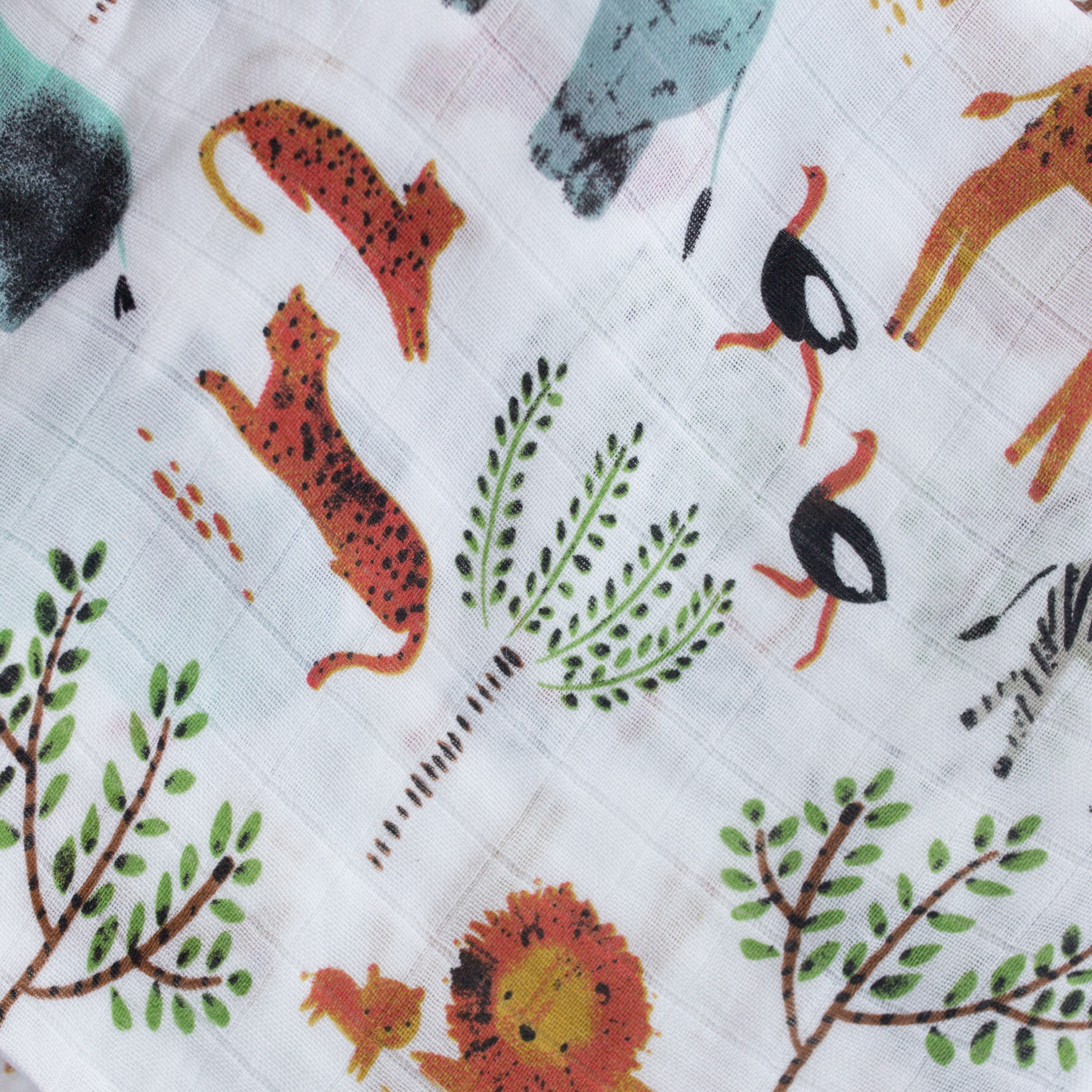 BAMBOO MUSLIN BLANKET OVERSIZED // INTO THE WILD