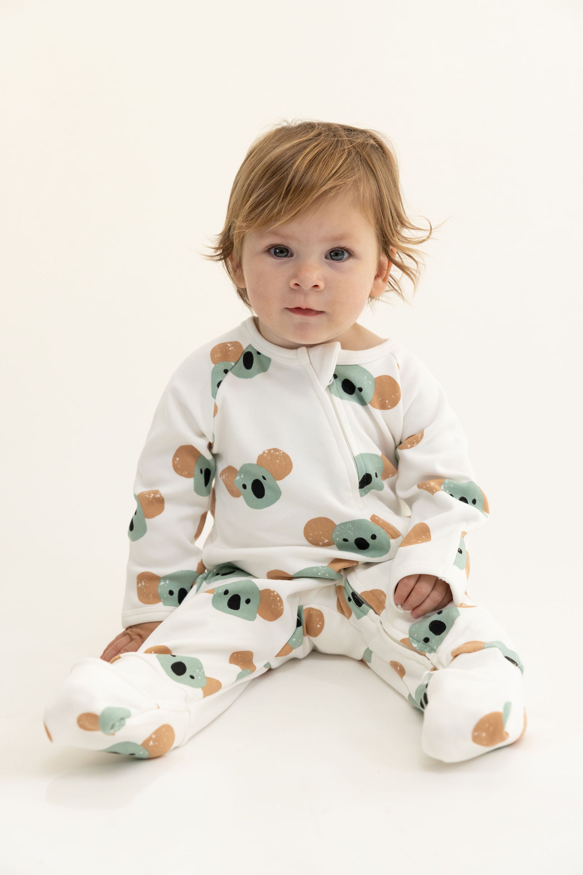 אוברול רוכסן דו כיווני מבד פוטר // MR. KOALA