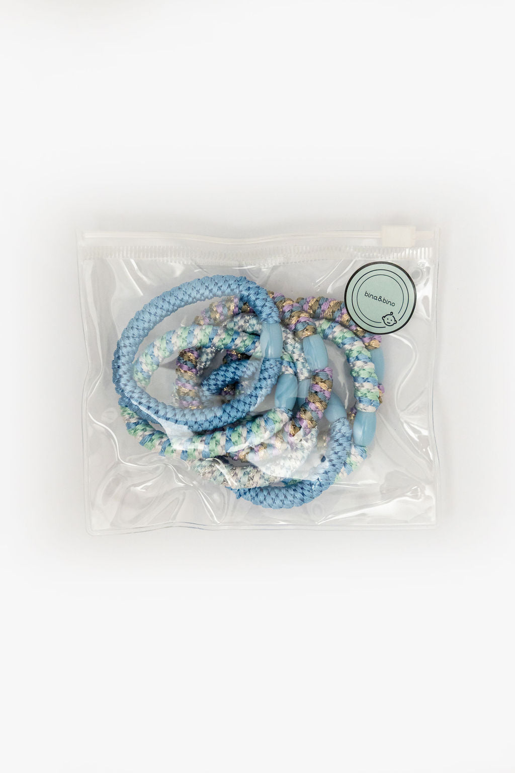 מארז גומיות לשיער // BLUE