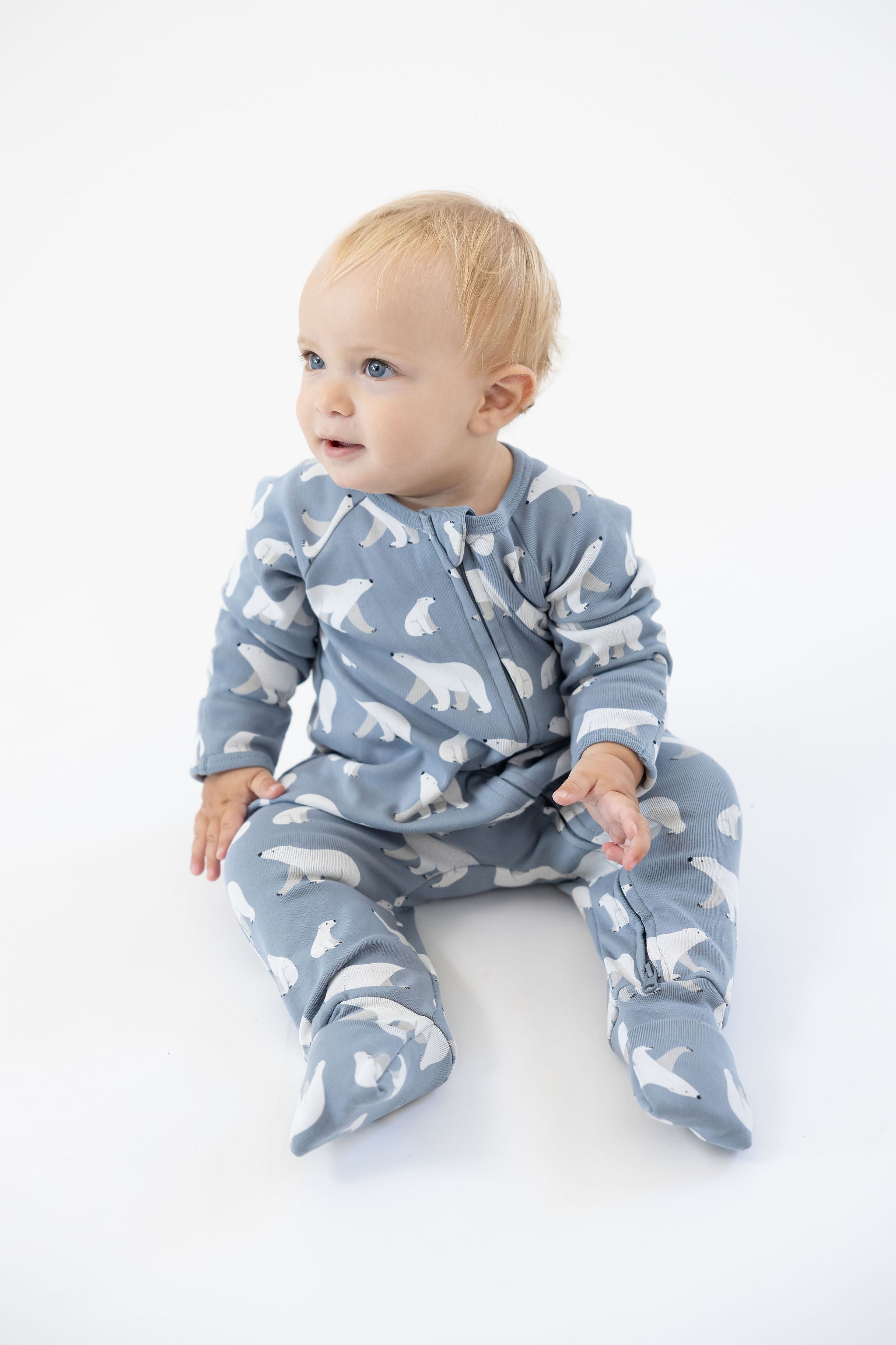 אוברול רוכסן דו כיווני מבד פוטר // FROZEN