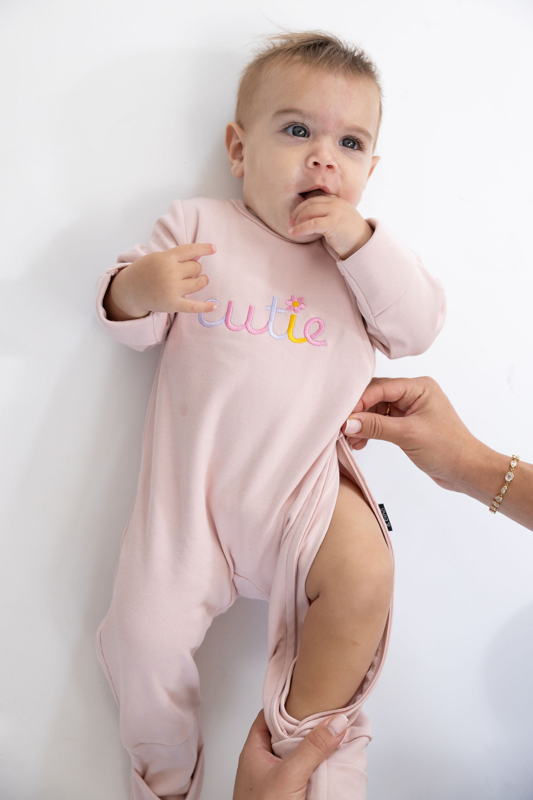 אוברול רוכסן דו כיווני מבד פוטר // CUTIE