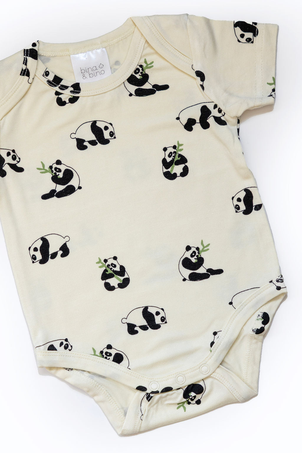 בגד גוף קצר מבד במבוק// SAVE THE PANDA