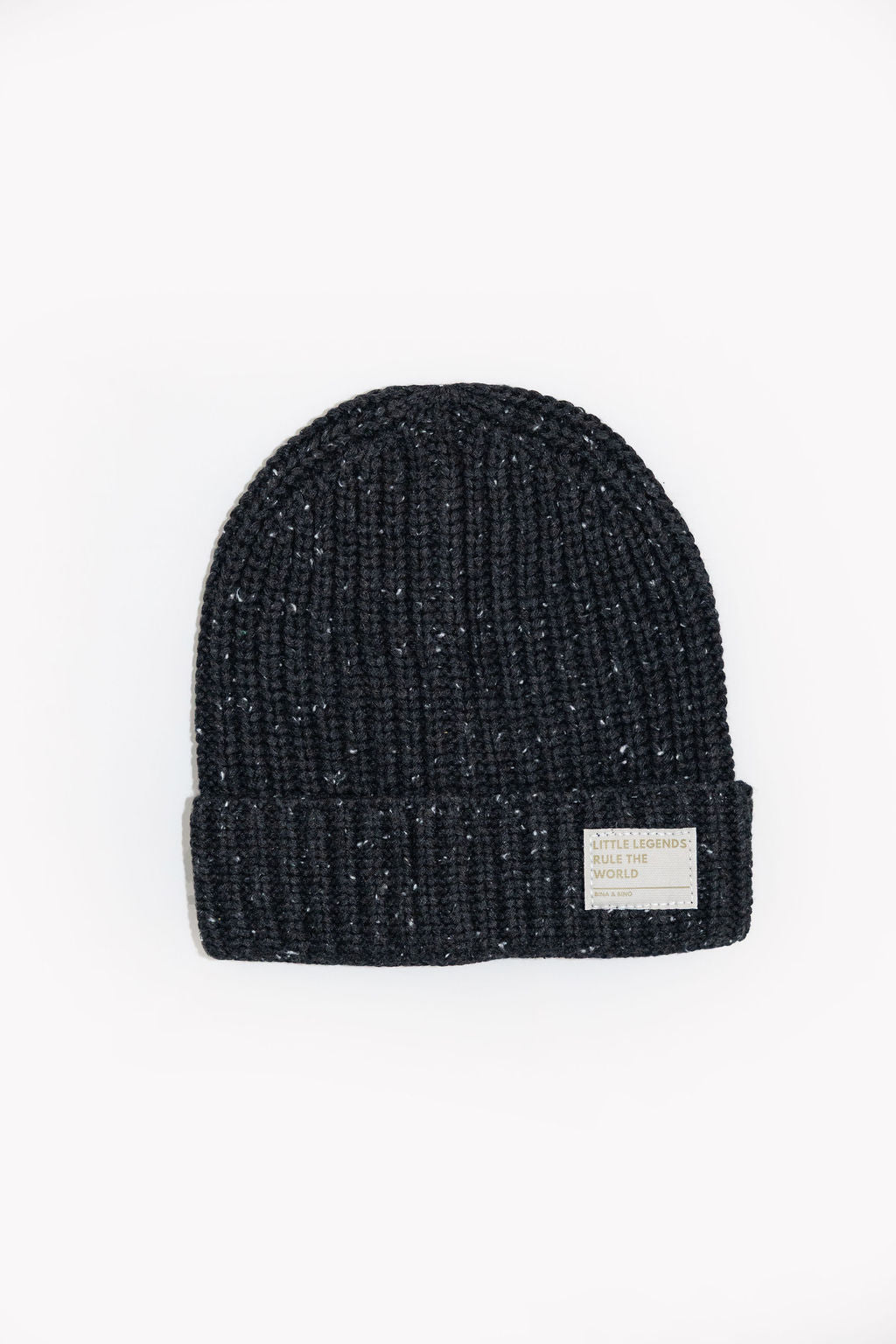 כובע גרב סרוג // CHARCOAL LITTLE LEGENDS