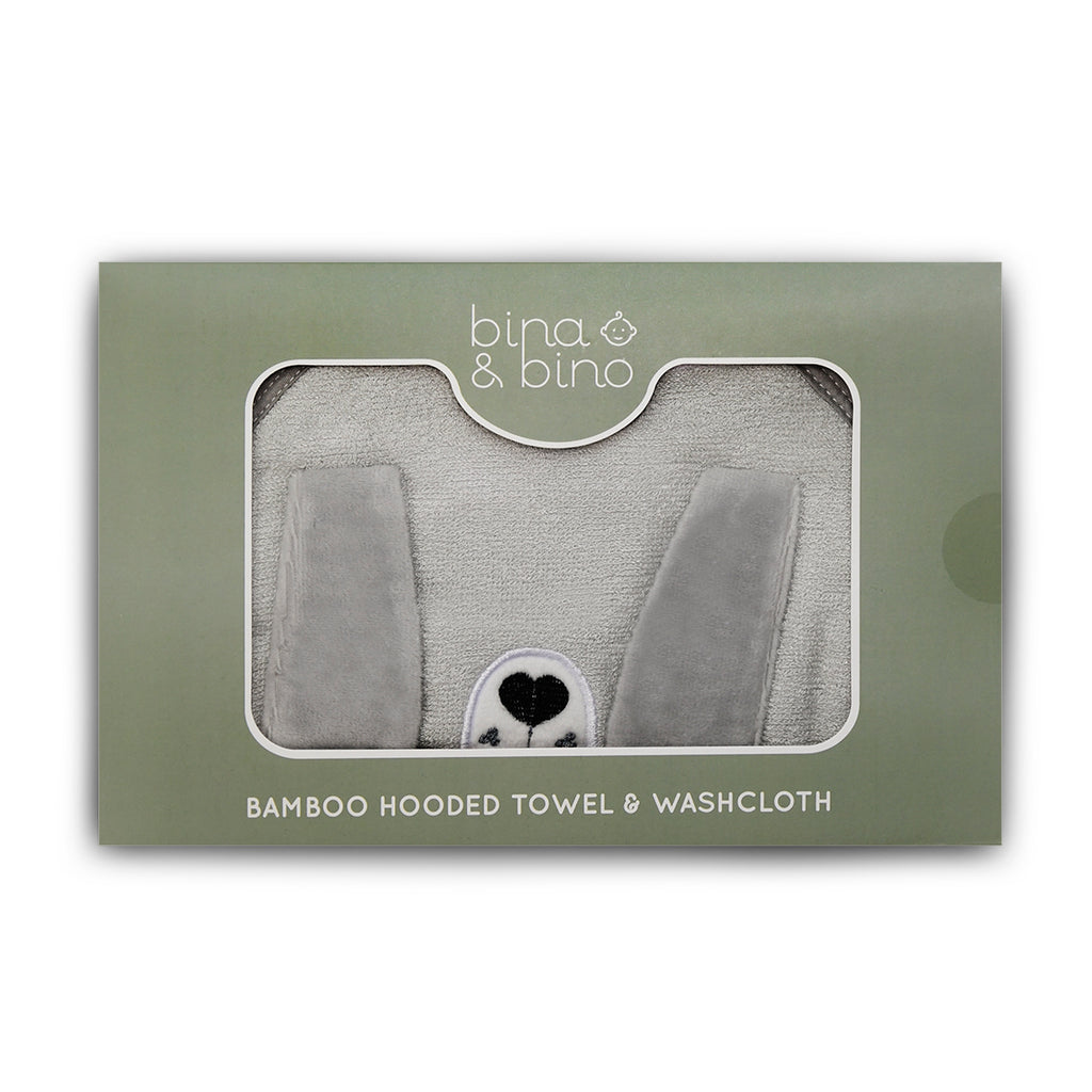 HYPOALLERGENIC BAMBOO TOWEL & WASHCLOTH // DOG